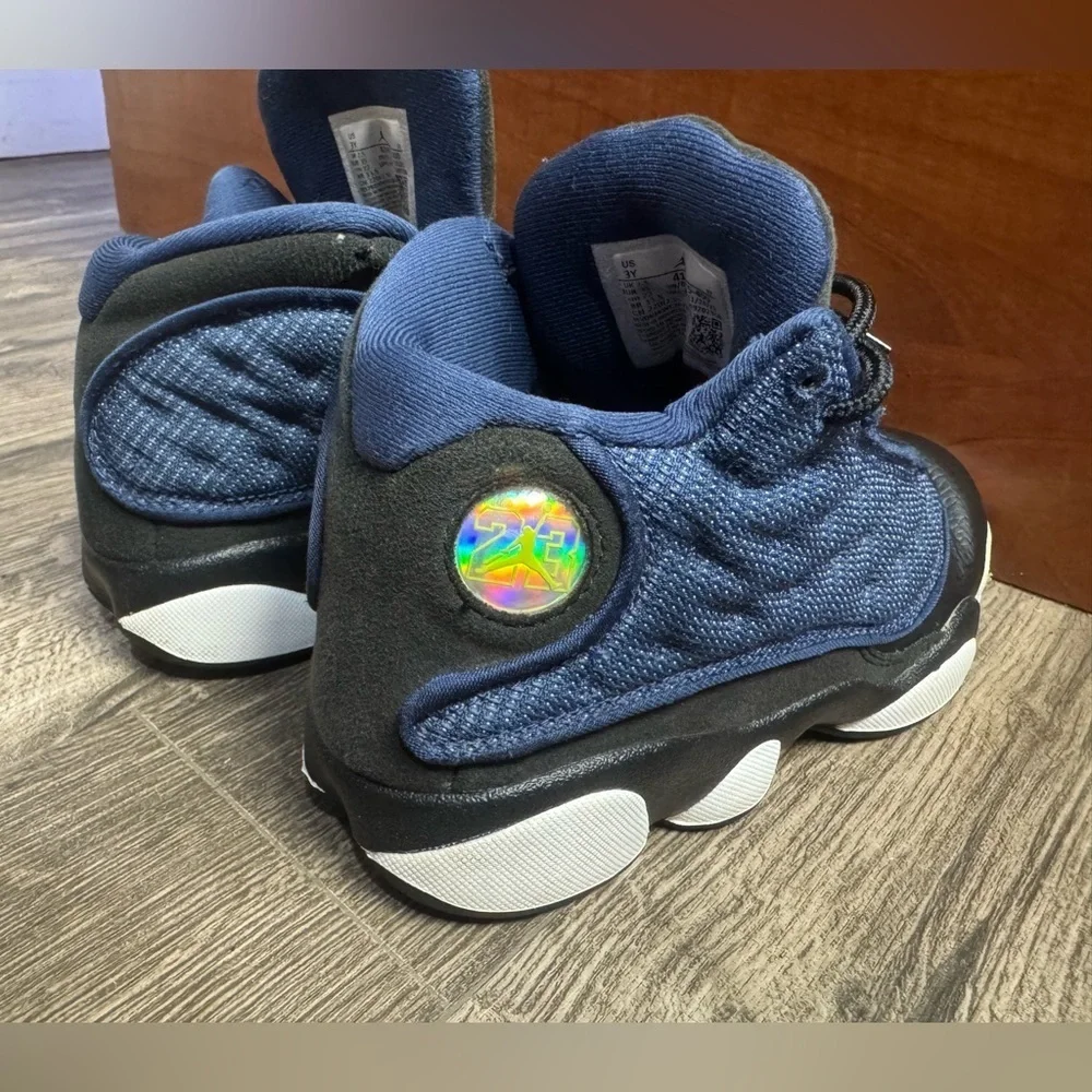 Nike Jordan Retro , Kids Shoes in Black and Blue